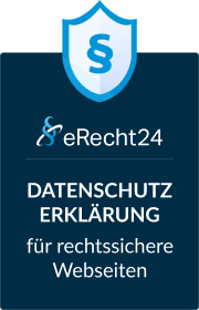 eRecht24 Siegel